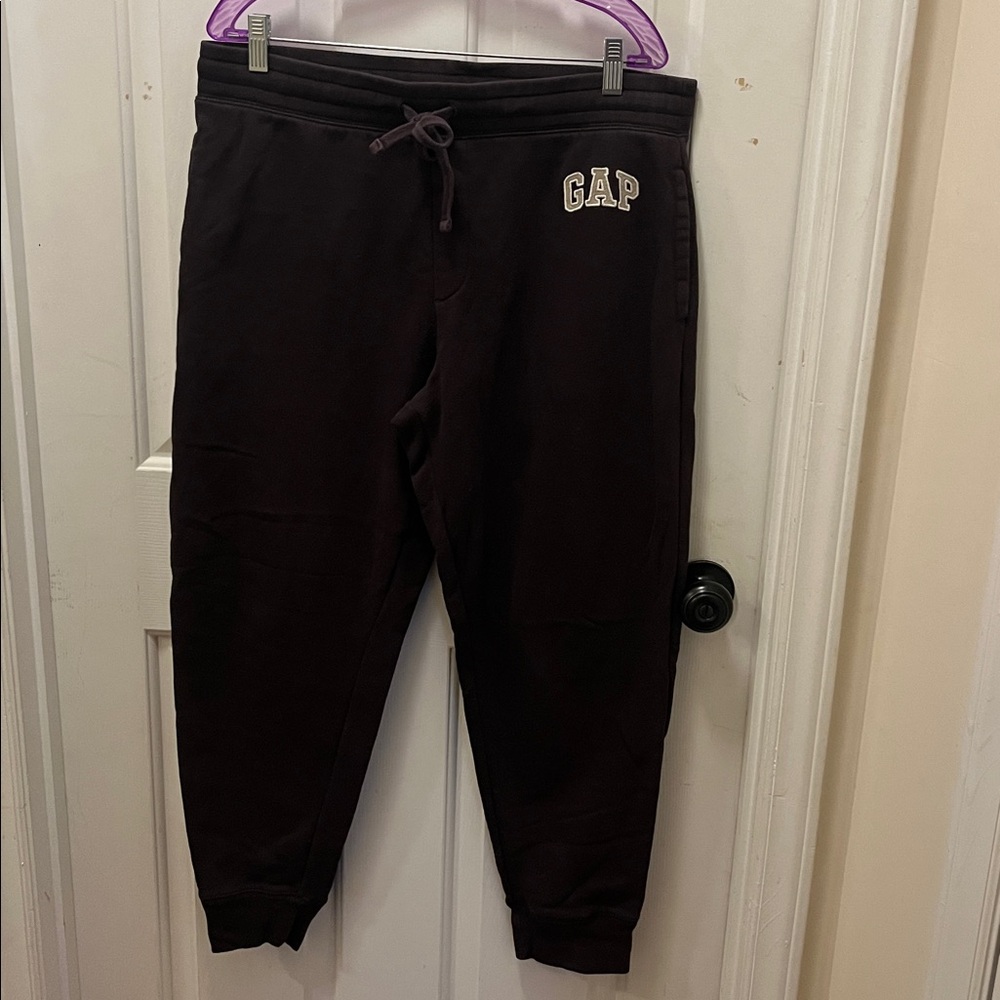 VGUC Gap Men’s Turkish Coffee Logo Joggers - Sz Large